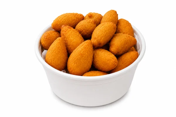 100 Mini Salgados Fritos
