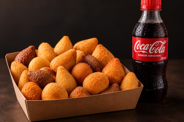 Combo Delicious Individual 15 Salgadinhos + Coca